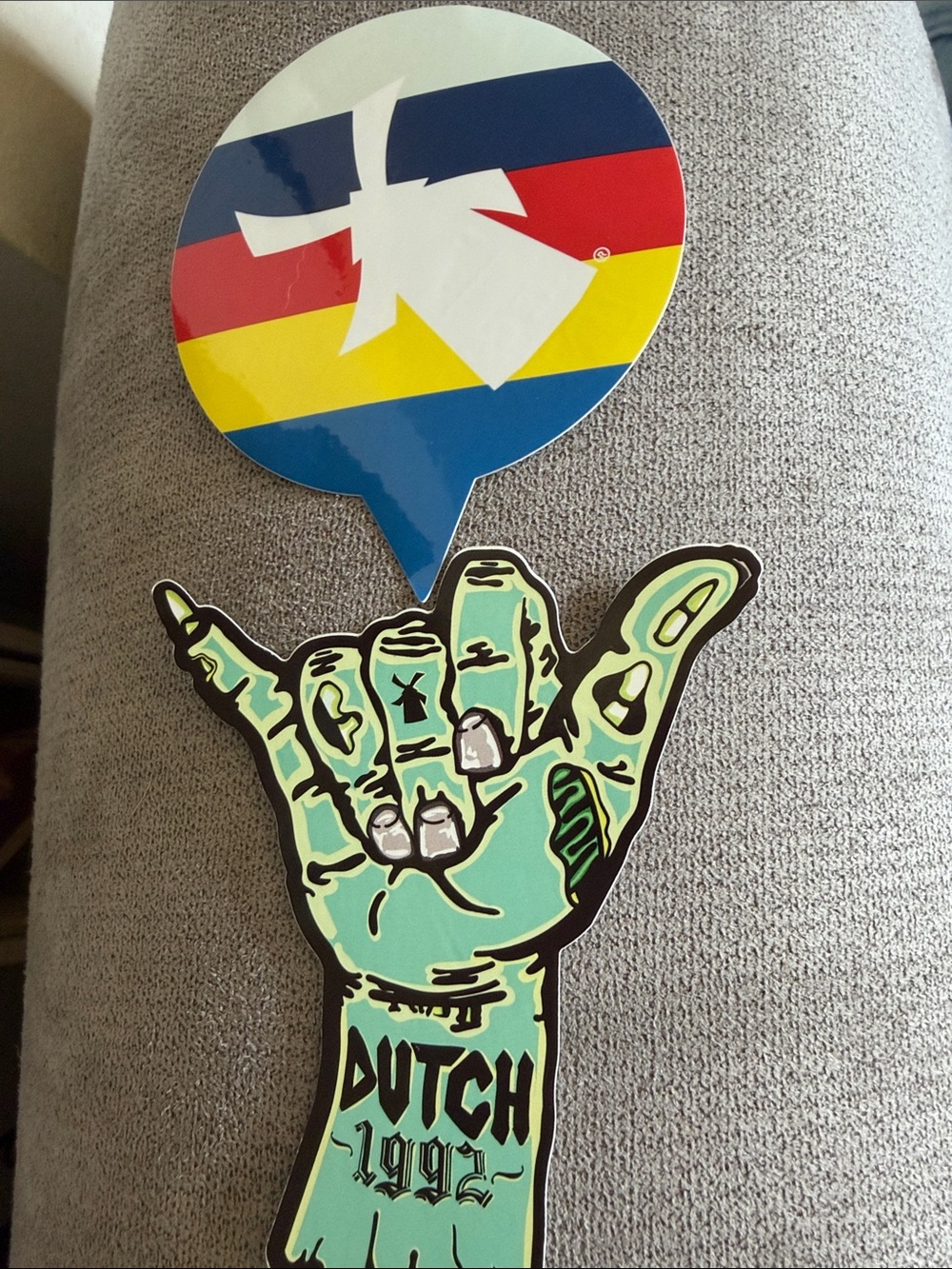 Dutch Bros Sticker Set - Mint Green & Multicolor